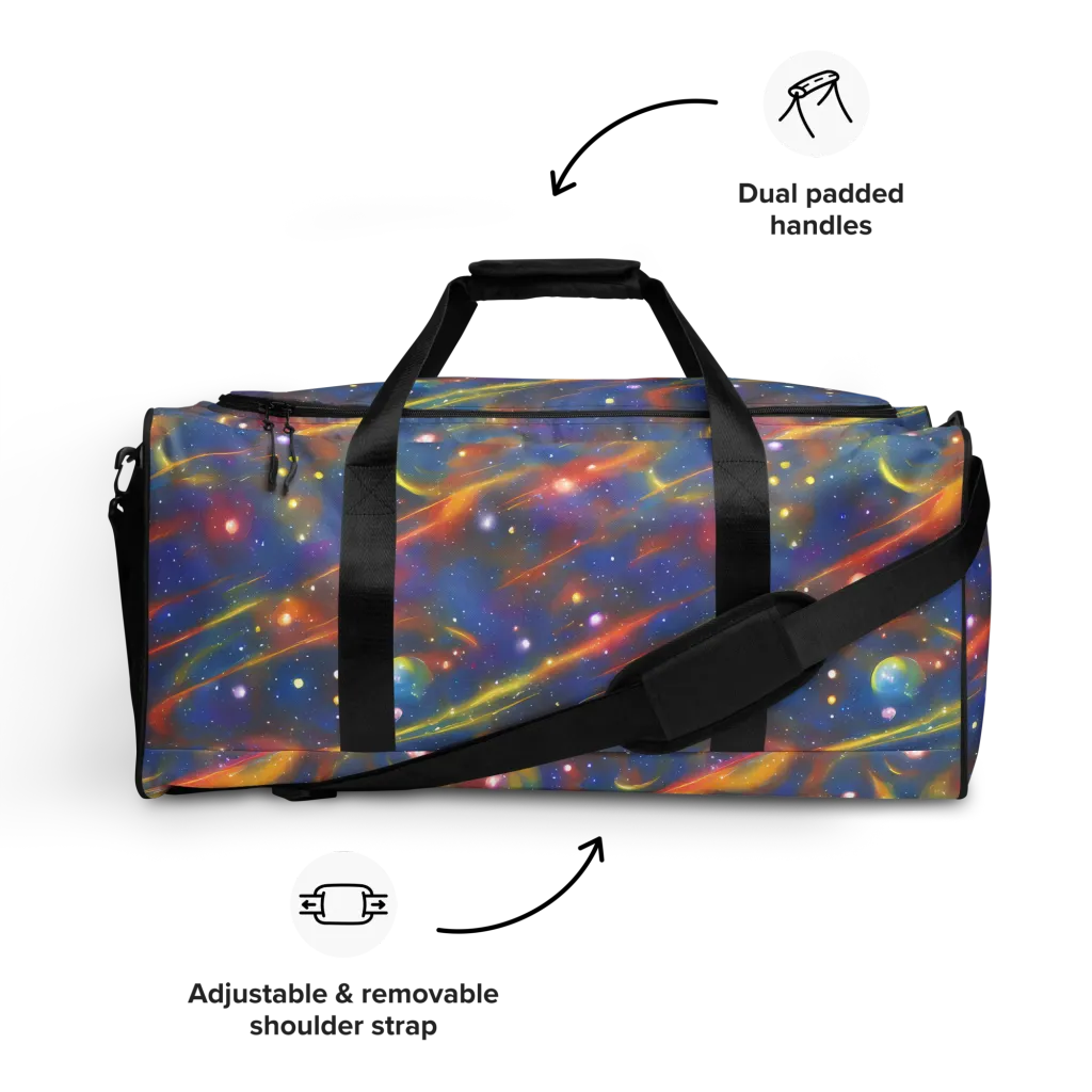 Astral Aurora on Duffle Bag — Front