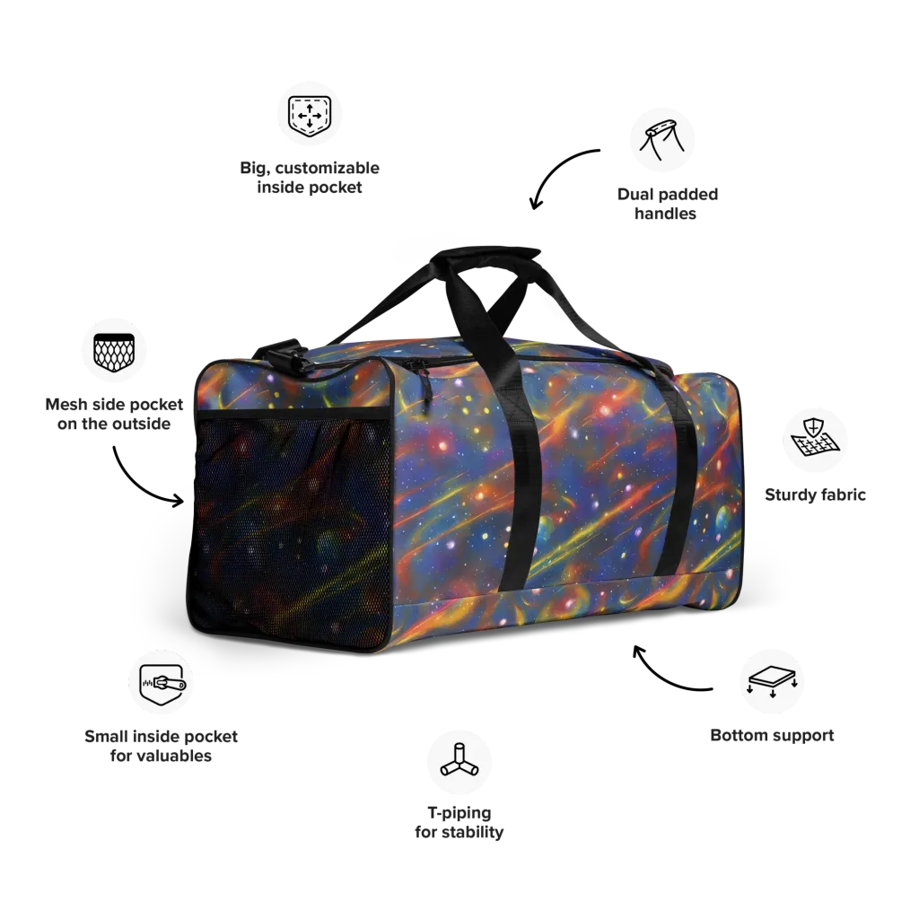 Astral Aurora on Duffle Bag — Right Front