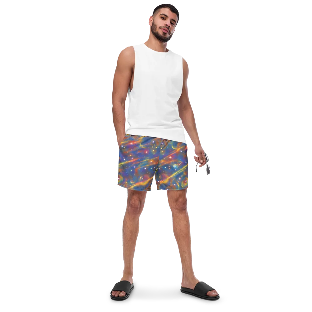 Astral Aurora on Swim Trunks — Front