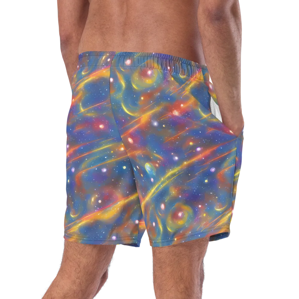 Astral Aurora on Swim Trunks — Right Back