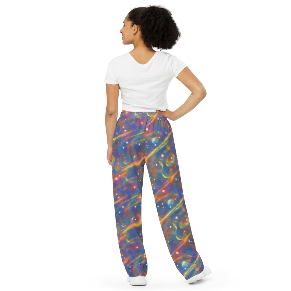 Astral Aurora on Wide-Leg Pants — Back