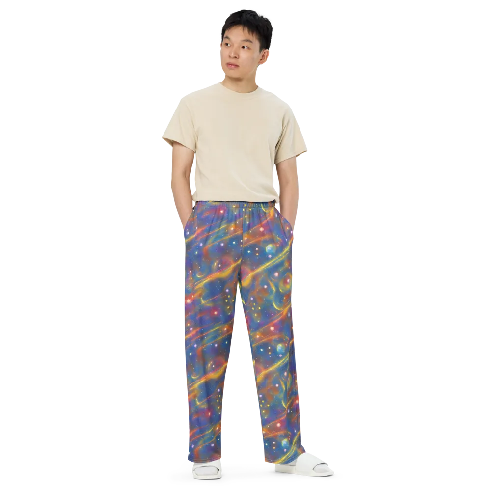 Astral Aurora on Wide-Leg Pants — Front
