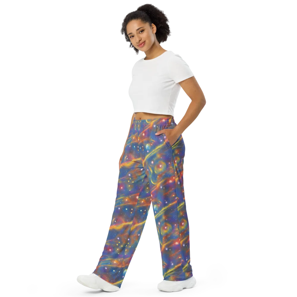 Astral Aurora on Wide-Leg Pants — Left Front