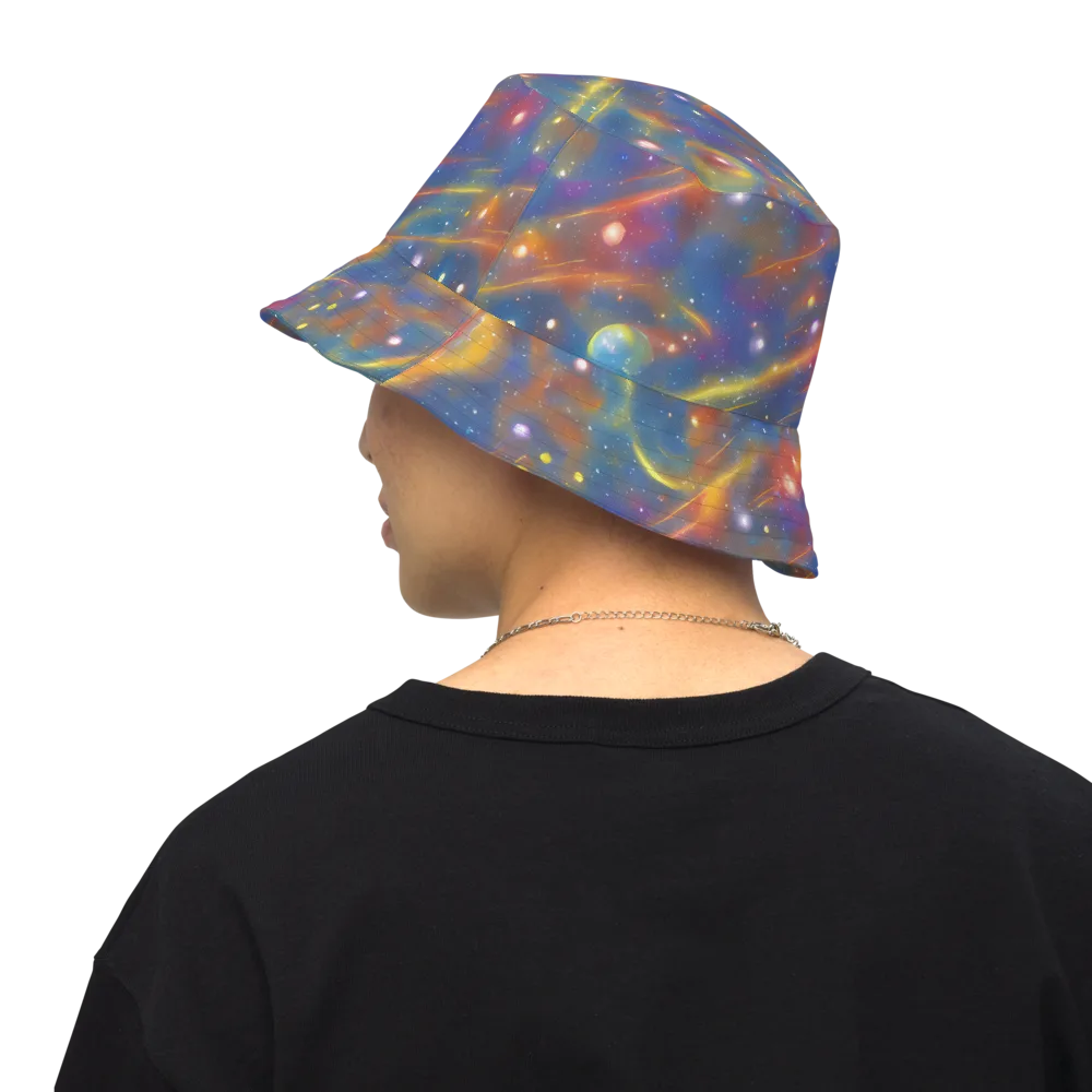Astral Aurora on Reversible Bucket Hat — Back Inside