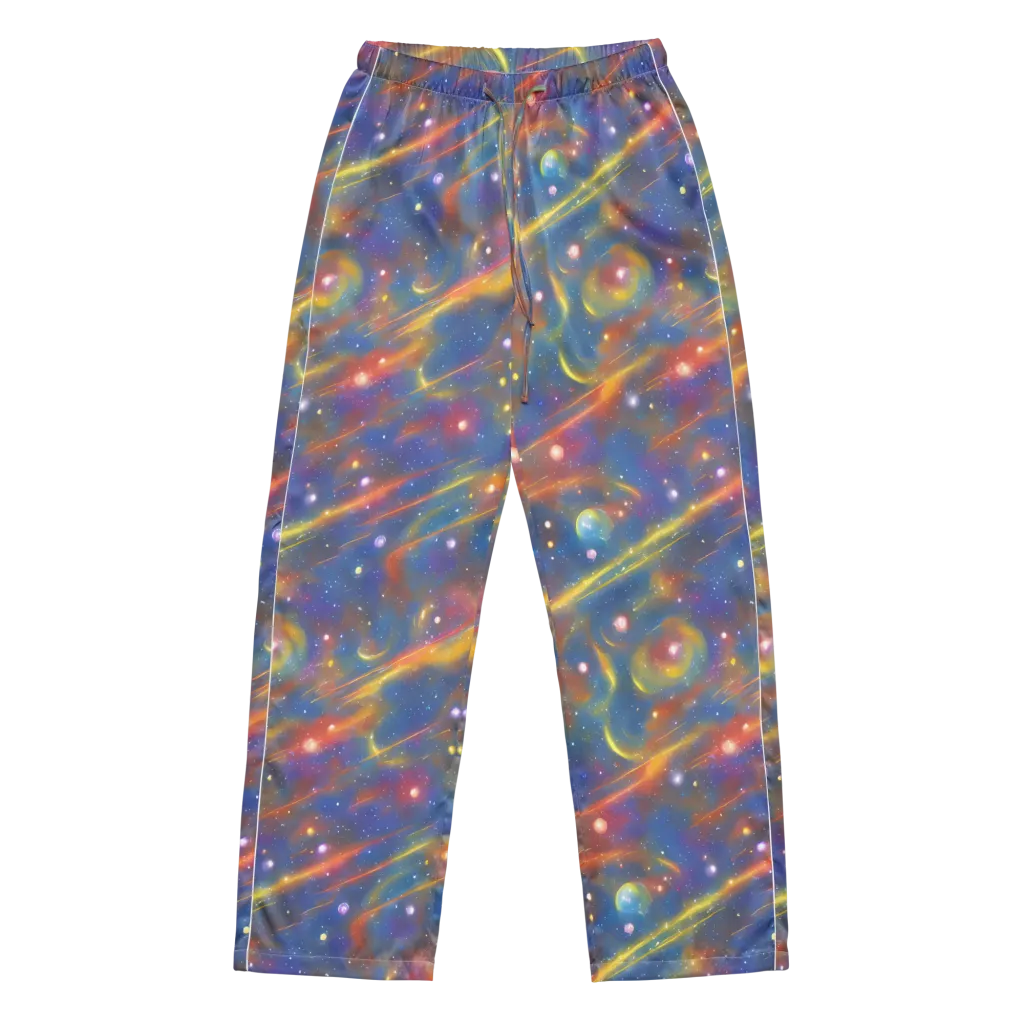 Astral Aurora on Women's Pajama Pants — Front