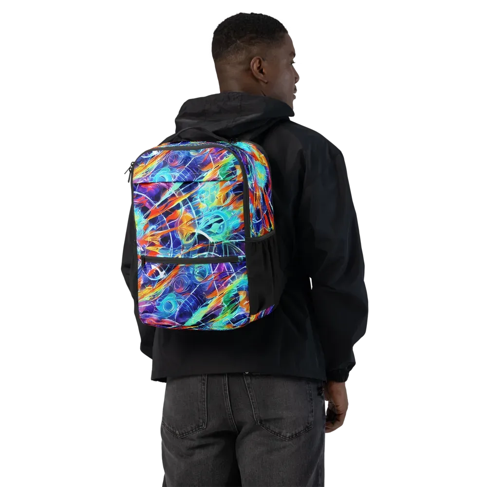 Stellar Crossfire on Utility Backpack — Back