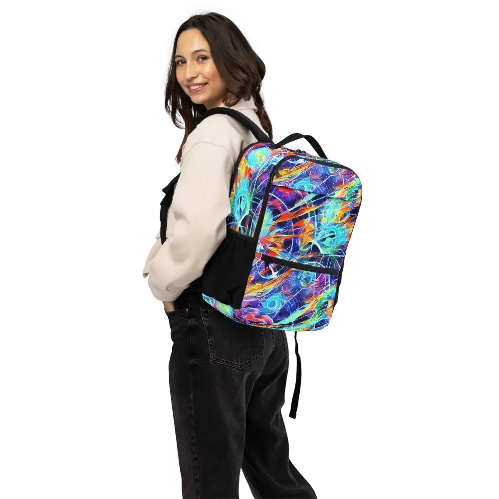 Stellar Crossfire on Utility Backpack — Back