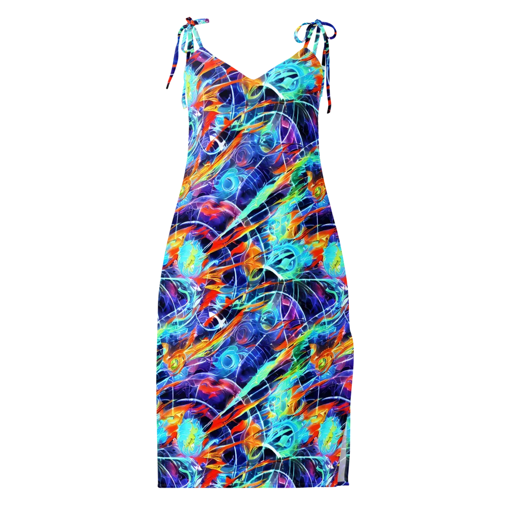 Stellar Crossfire on Slip Dress — Front