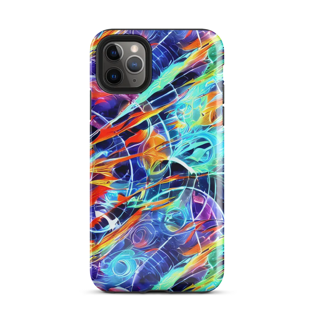 Stellar Crossfire on Tough Case for iPhone® — Front