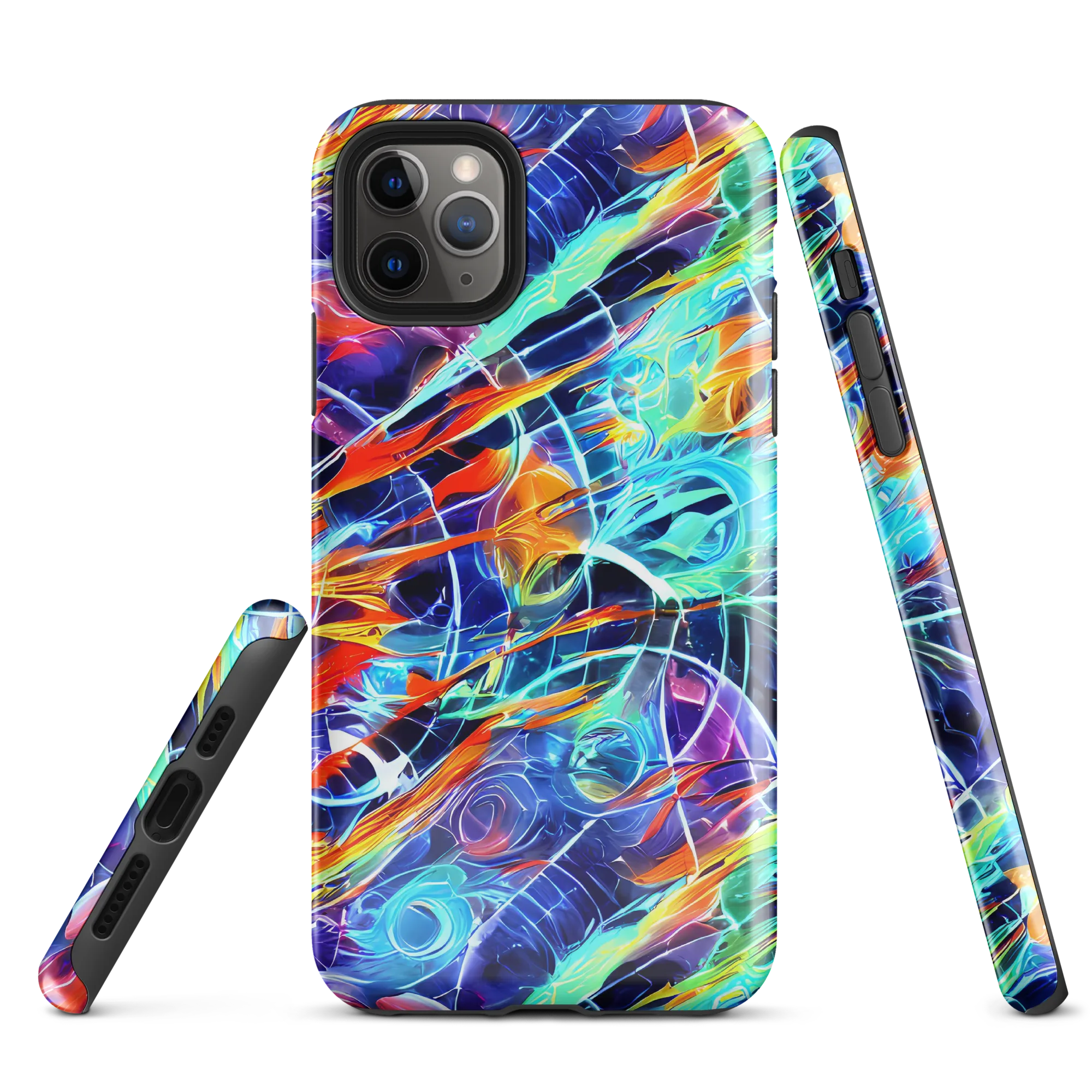 Stellar Crossfire on Tough Case for iPhone® — Front