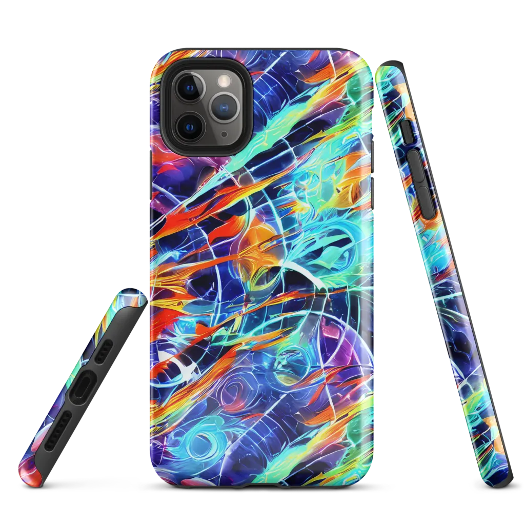Stellar Crossfire on Tough Case for iPhone® — Front