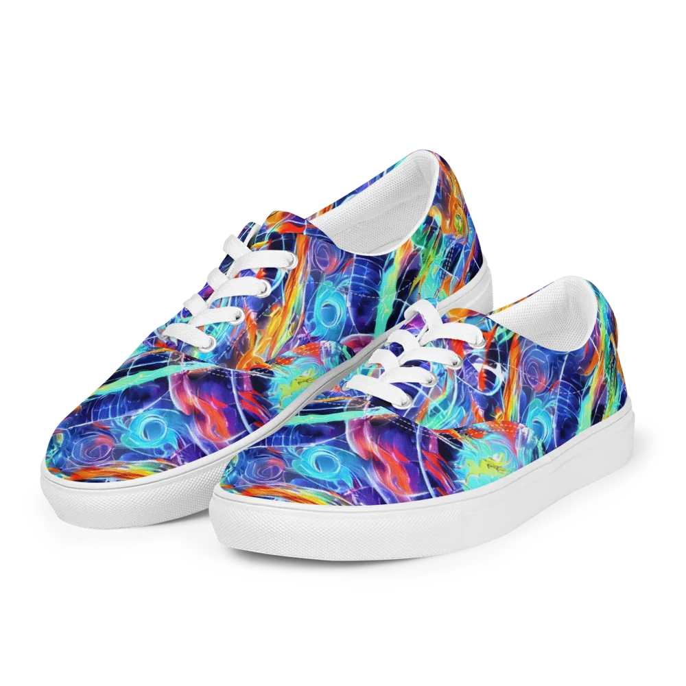 Stellar Crossfire on Men's Lace-Up Canvas Shoes — Left Front