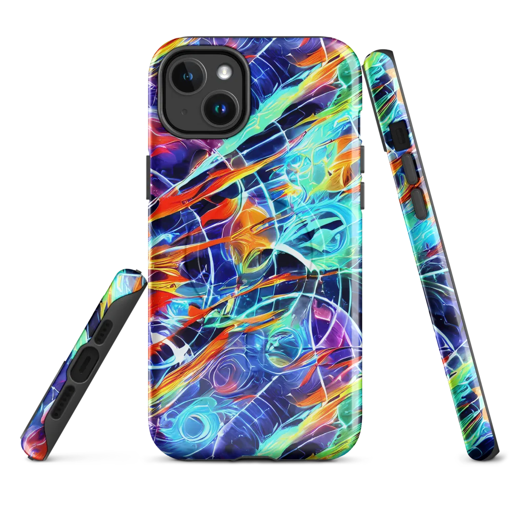Stellar Crossfire on MagSafe Tough Case for iPhone® — Front