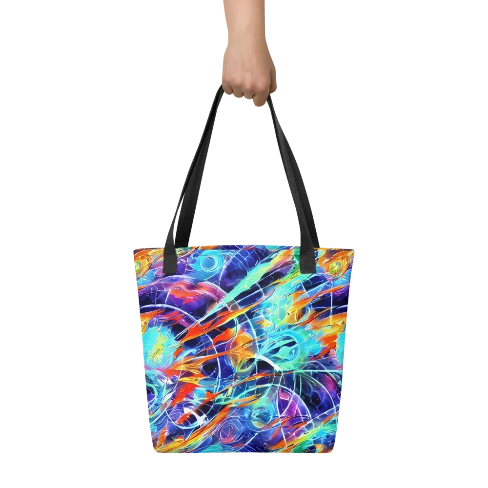 Stellar Crossfire on Tote Bag — Front