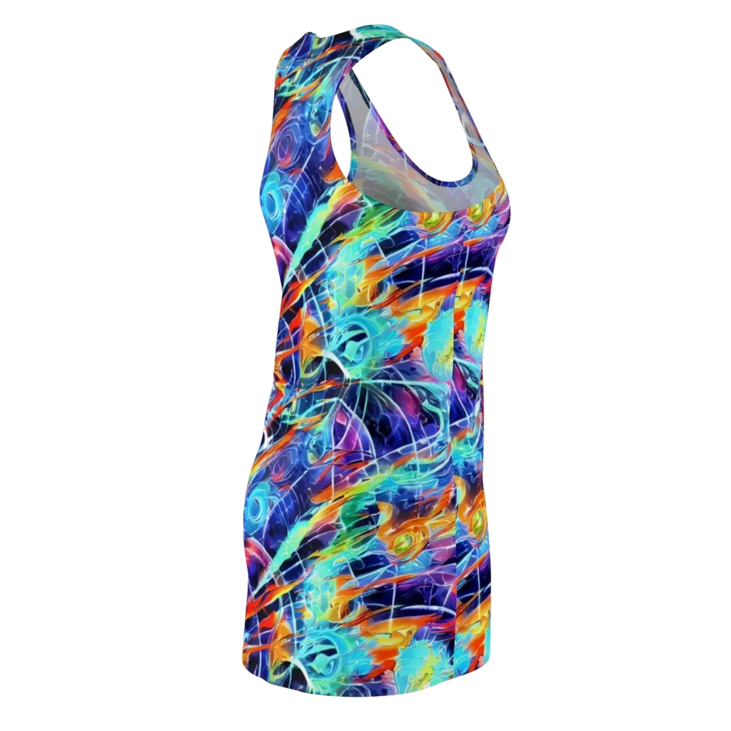 Stellar Crossfire on Racerback Dress — Back Side