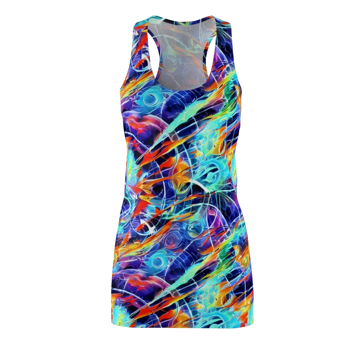 Stellar Crossfire on Racerback Dress — Front