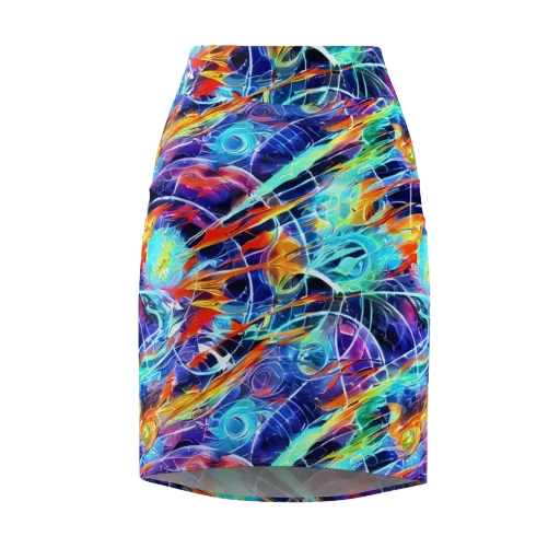 Stellar Crossfire on a Pencil Skirt
