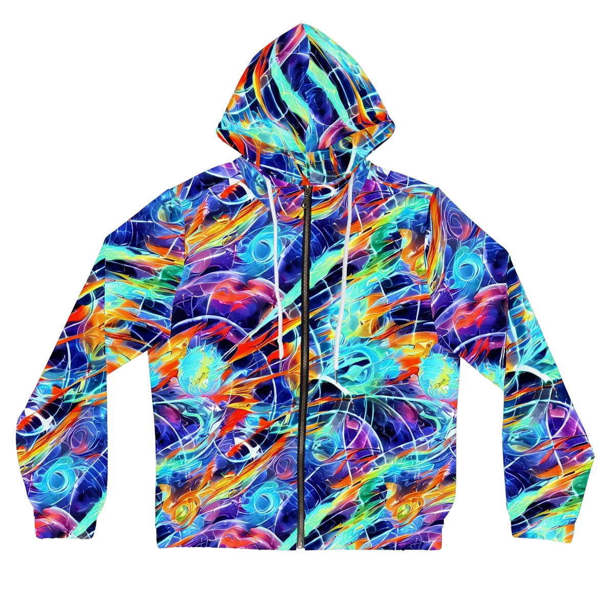 Stellar Crossfire on Women's Full-Zip Hoodie — Front