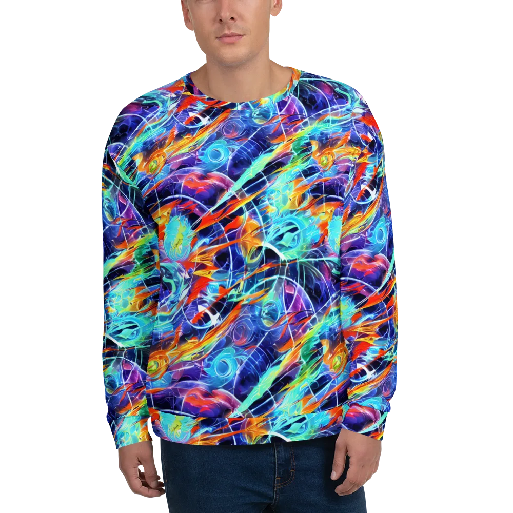 Stellar Crossfire on Sweatshirt — Front