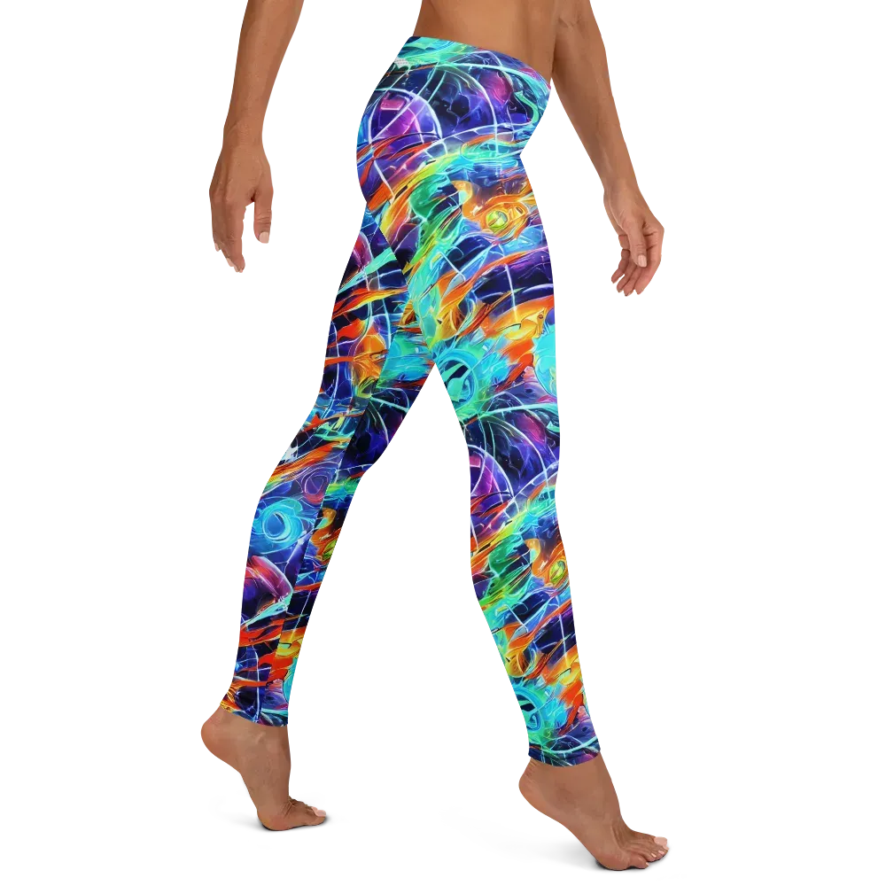 Stellar Crossfire on Leggings — Right