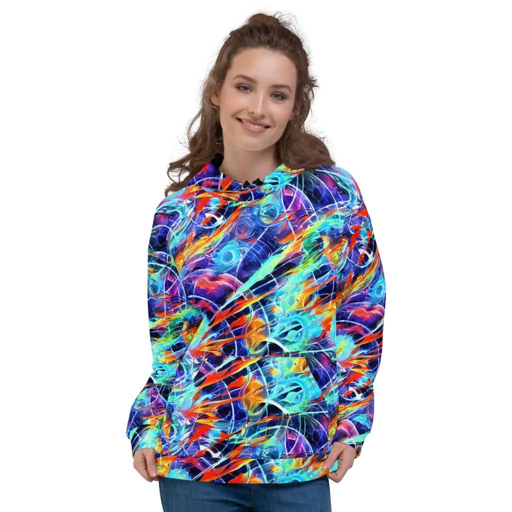 Stellar Crossfire on Hoodie — Front