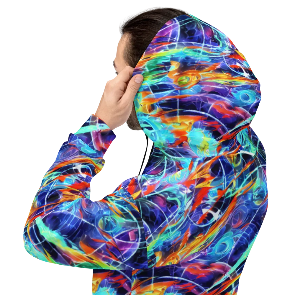 Stellar Crossfire on Hoodie — Back