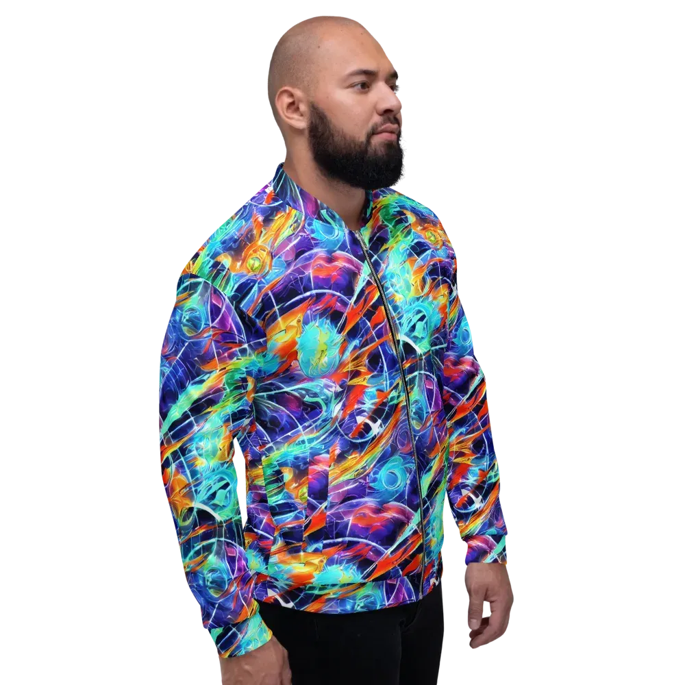 Stellar Crossfire on Bomber Jacket — Right