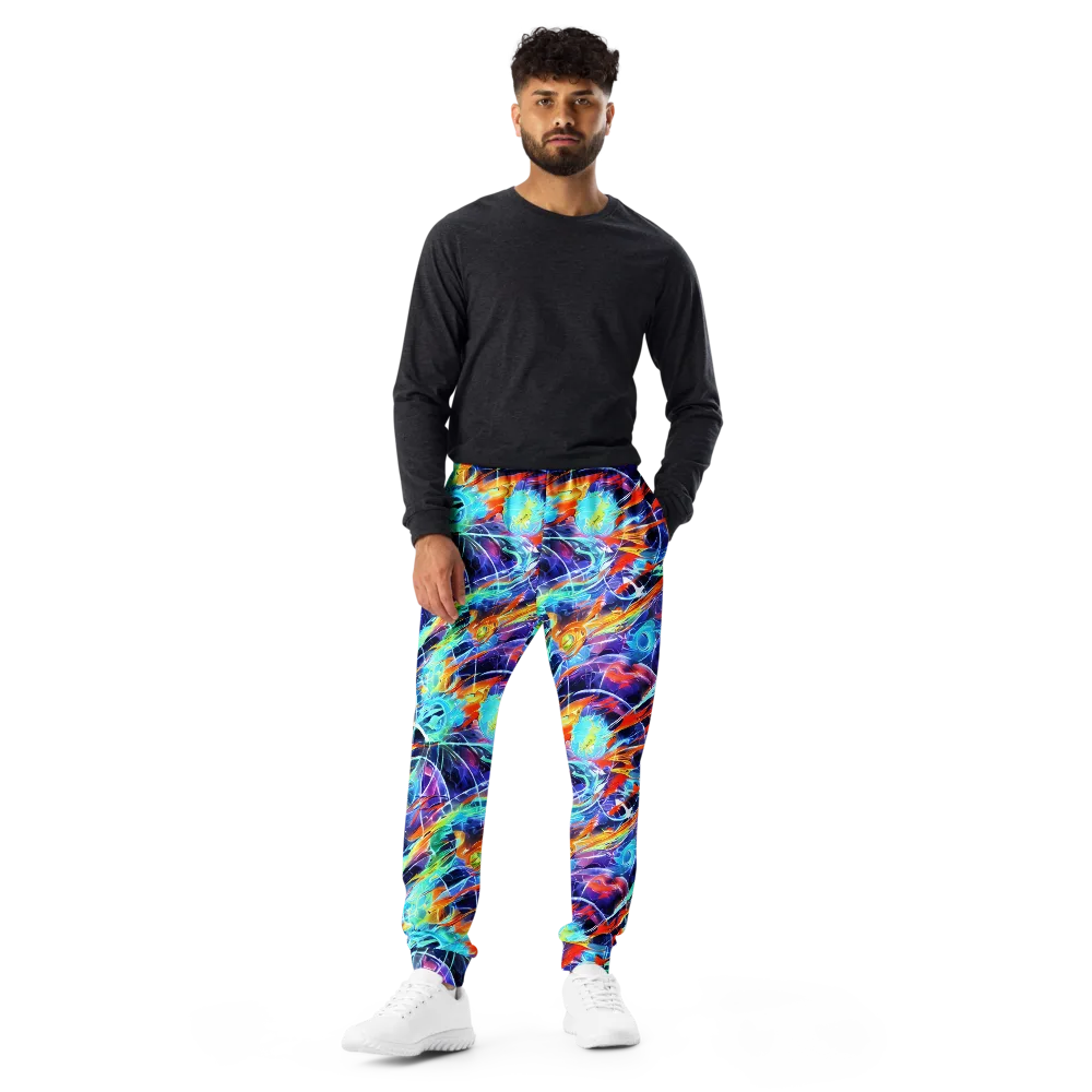 Stellar Crossfire on Men's Joggers — Front