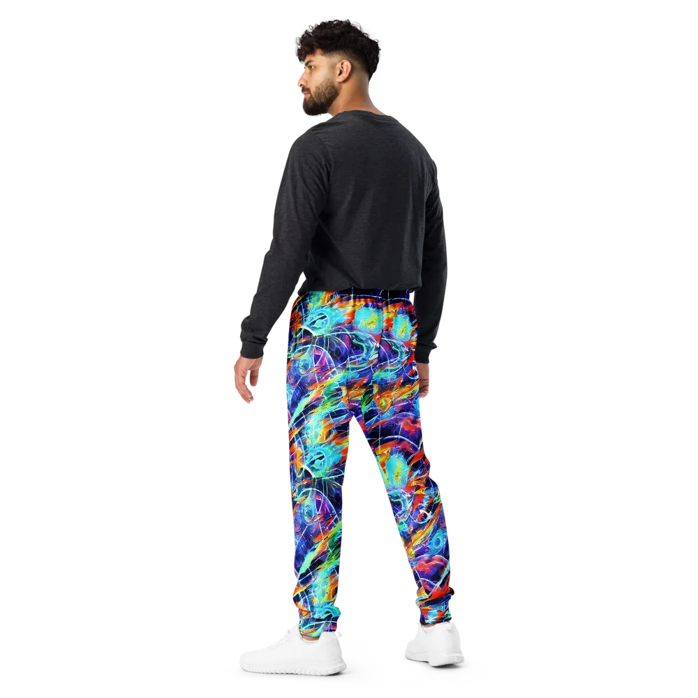 Stellar Crossfire on Men's Joggers — Back
