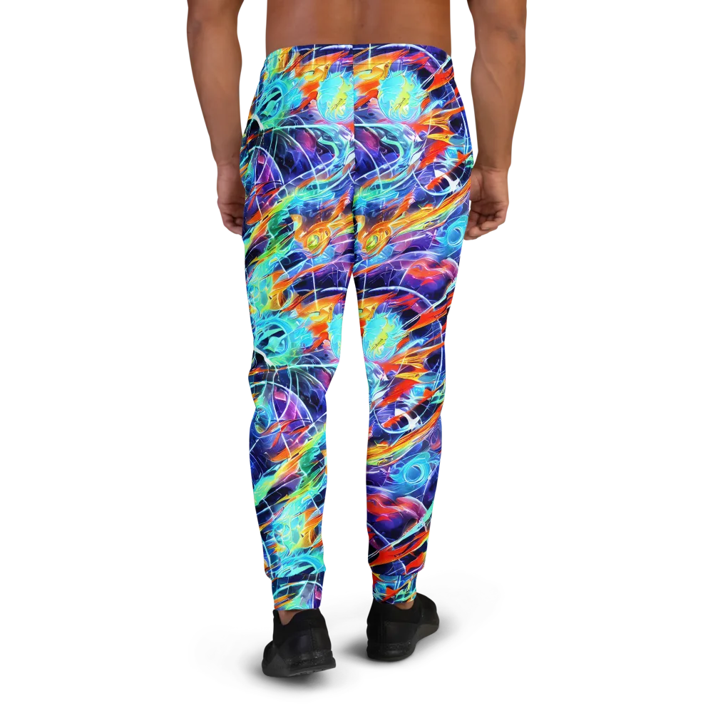 Stellar Crossfire on Men's Joggers — Back