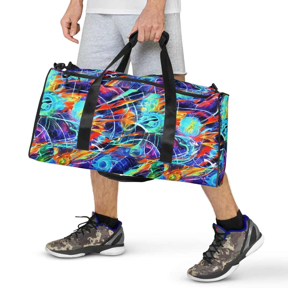 Stellar Crossfire on Duffle Bag — Front