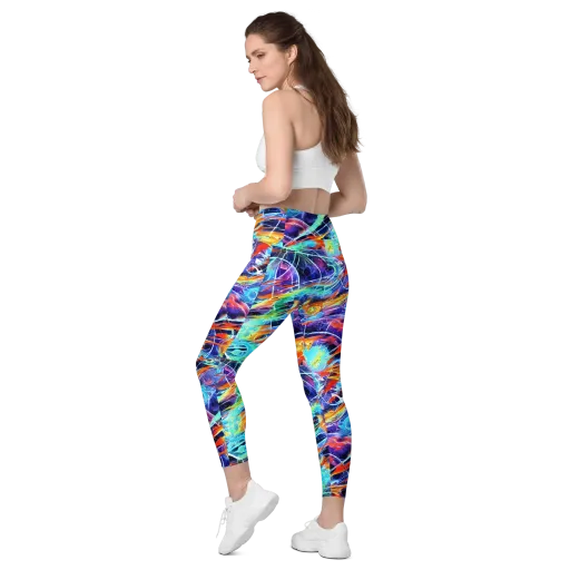 Stellar Crossfire on a Leggings with Pockets