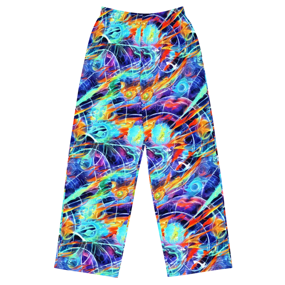 Stellar Crossfire on Wide-Leg Pants — Front