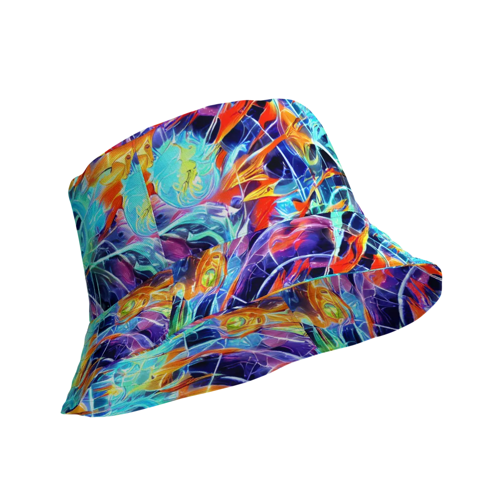 Stellar Crossfire on Reversible Bucket Hat — Product details Outside