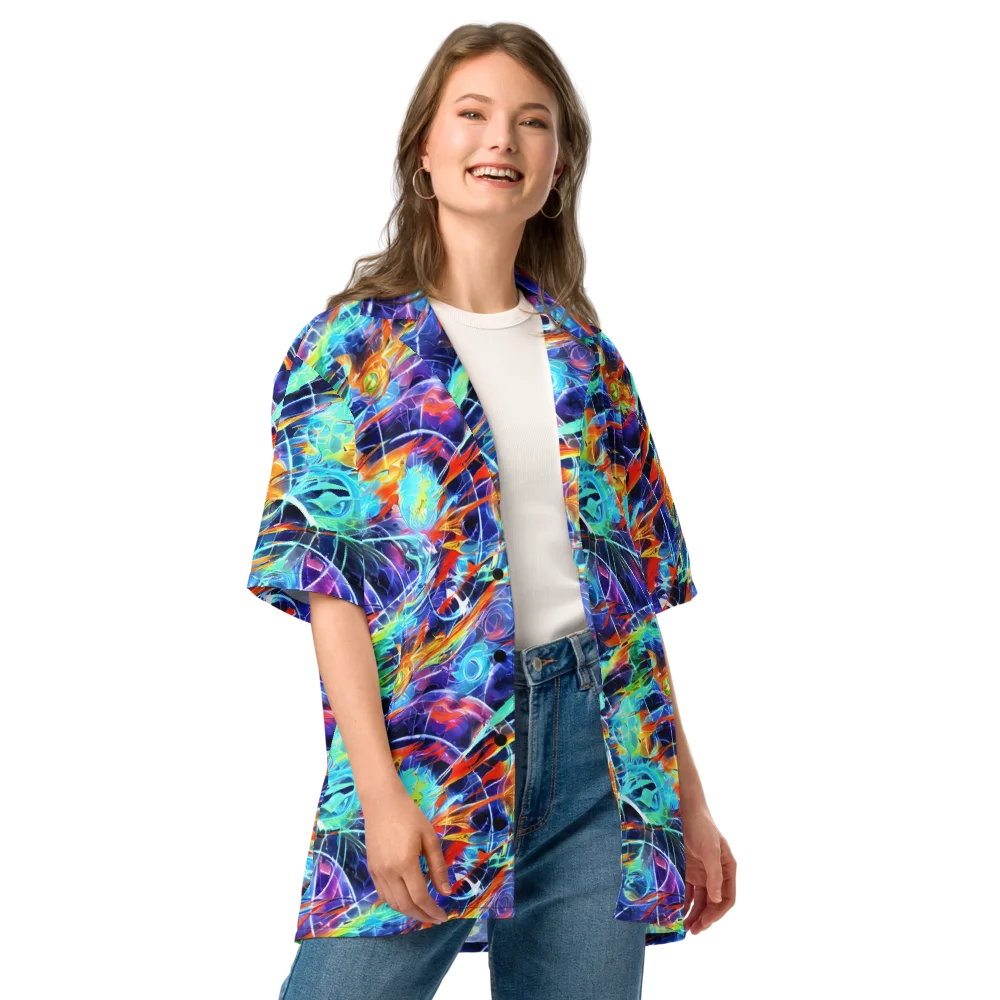 Stellar Crossfire on Button Shirt — Front