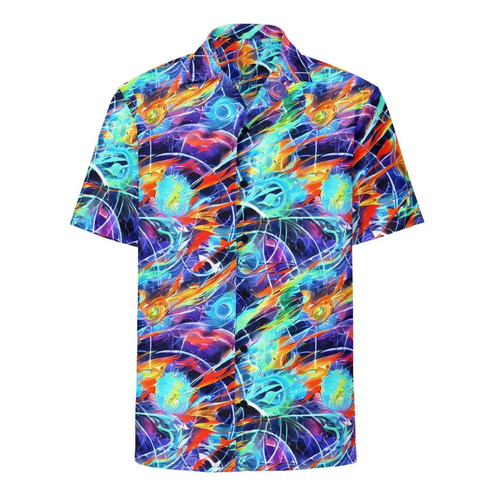 Stellar Crossfire on Button Shirt — Front