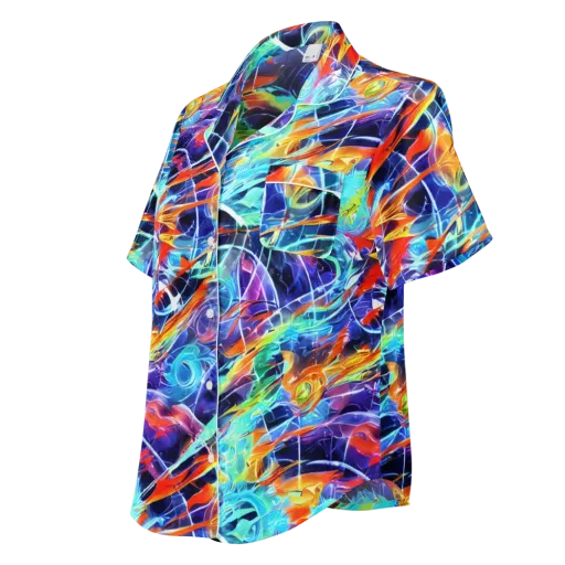 Stellar Crossfire on a Women's Short Sleeve Pajama Top
