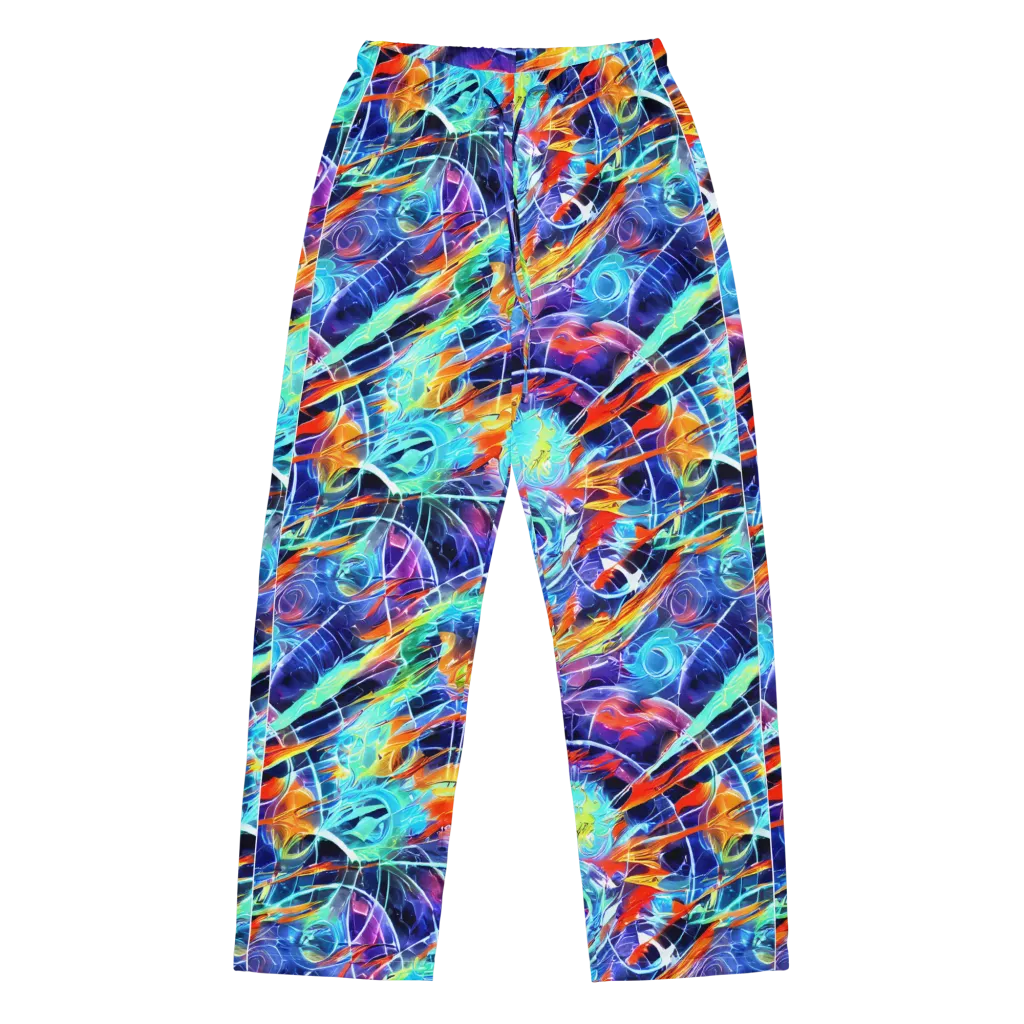 Stellar Crossfire on Women's Pajama Pants — Front