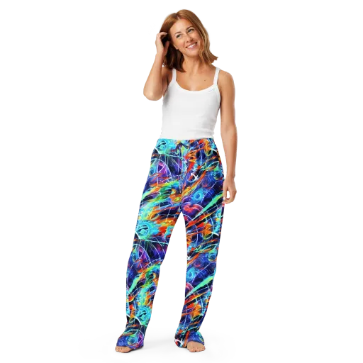 Stellar Crossfire on a Women's Pajama Pants