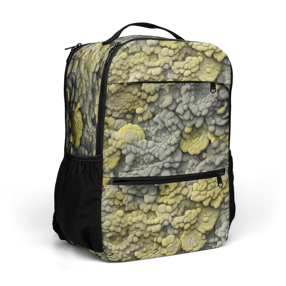Mossstone Bloom on Utility Backpack — Right Front