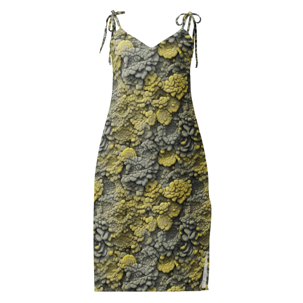 Mossstone Bloom on Slip Dress — Front