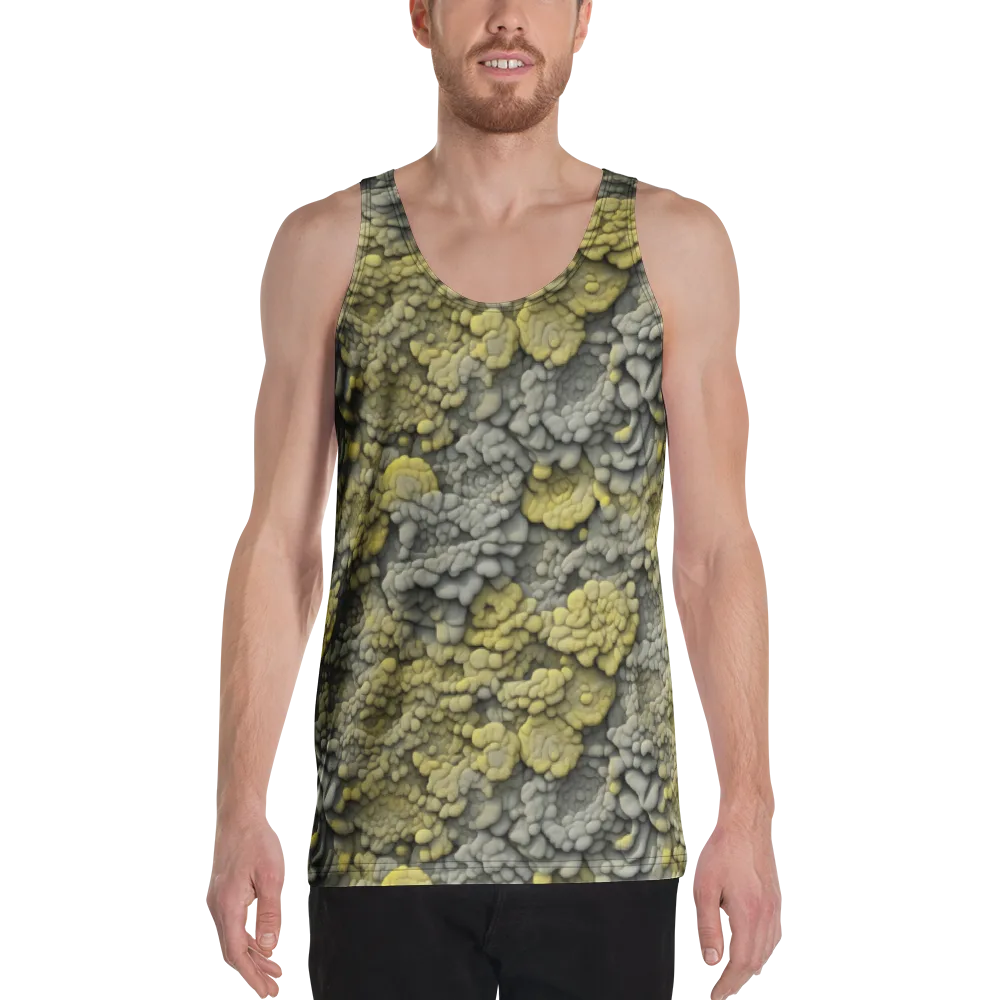 Mossstone Bloom on Men's Tank Top — Front