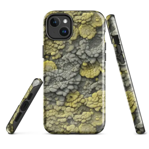 Mossstone Bloom on a MagSafe Tough Case for iPhone®