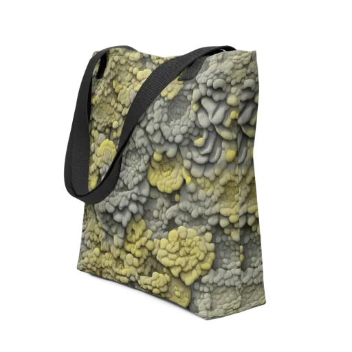 Mossstone Bloom on a Tote Bag
