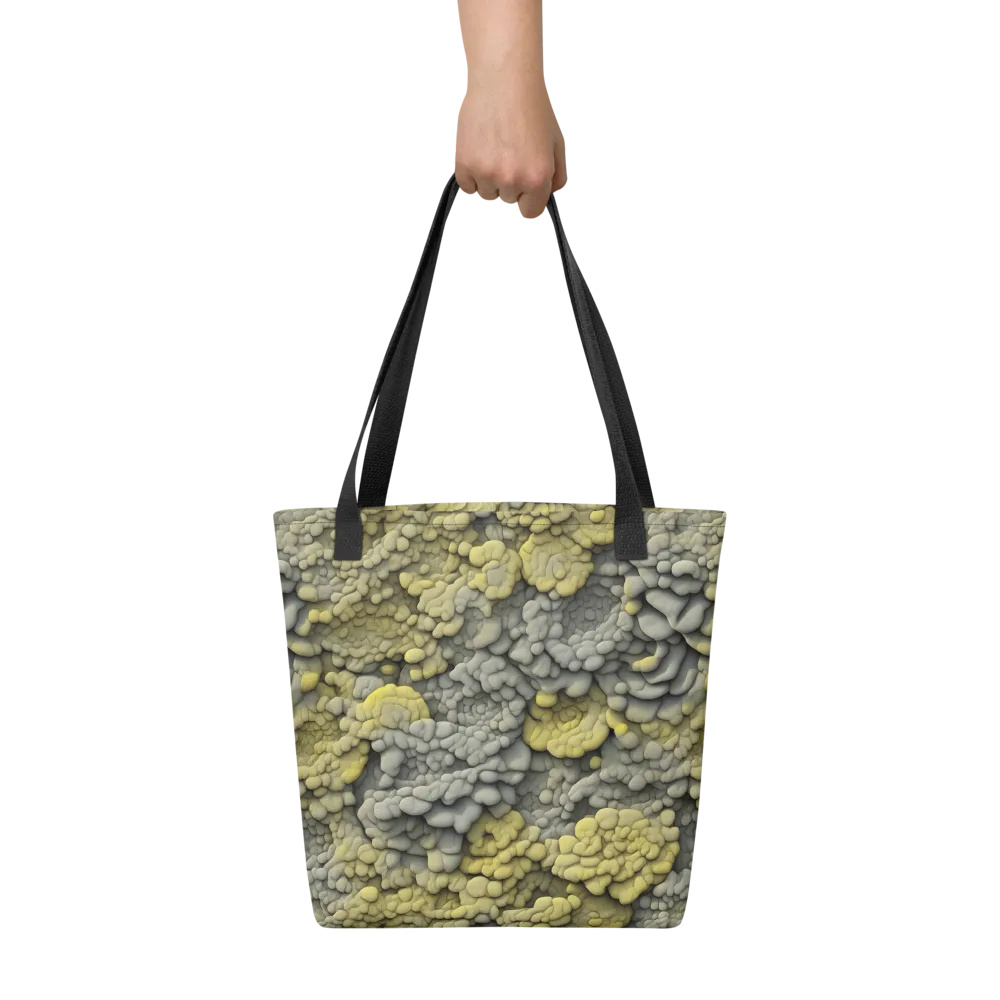 Mossstone Bloom on Tote Bag — Front