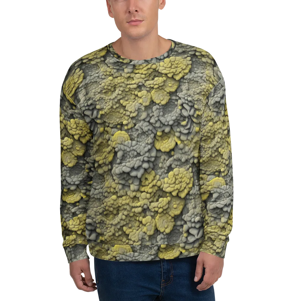 Mossstone Bloom on Sweatshirt — Front