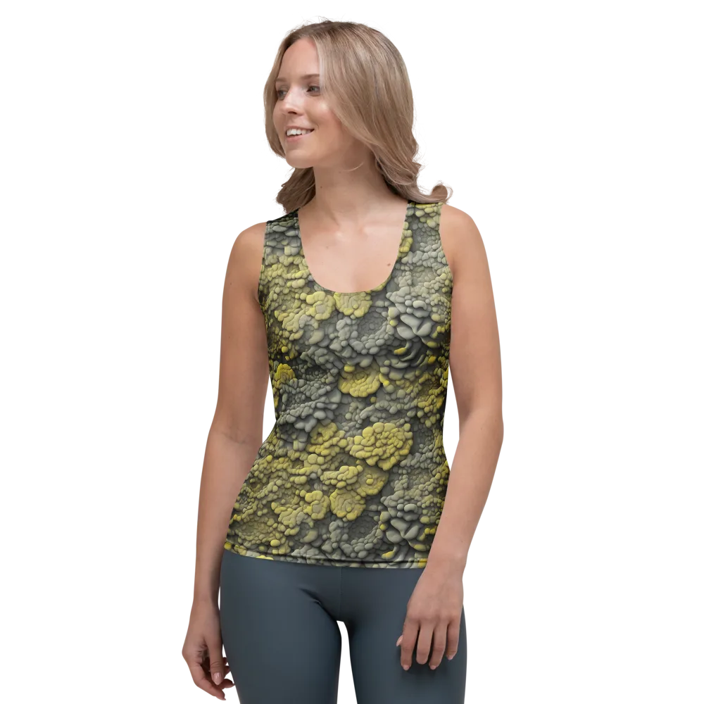 Mossstone Bloom on Women's Tank Top — Front