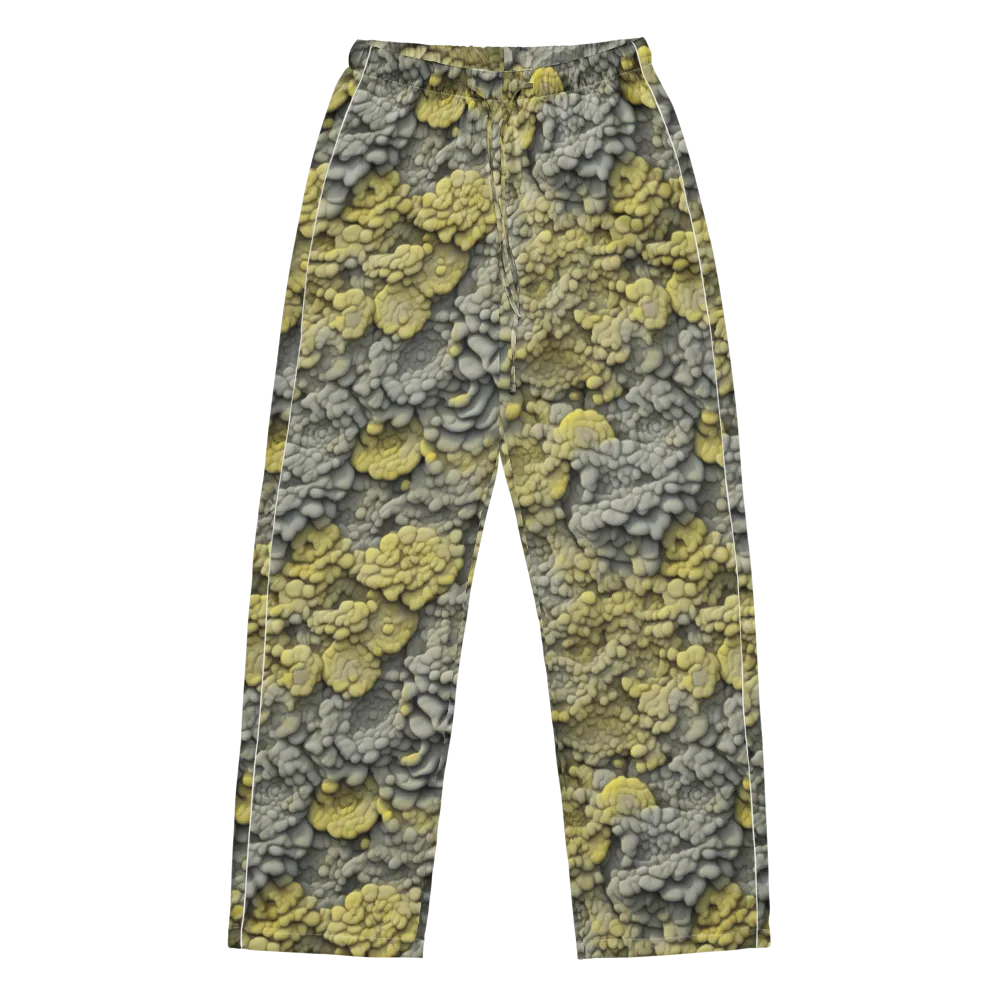 Mossstone Bloom on Women's Pajama Pants — Front