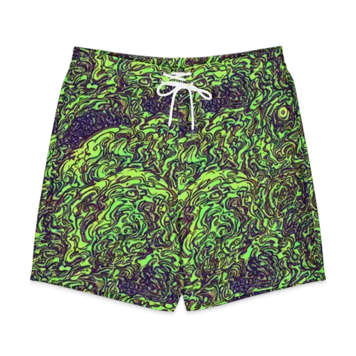 Chaos Garden on a Men's Board Shorts