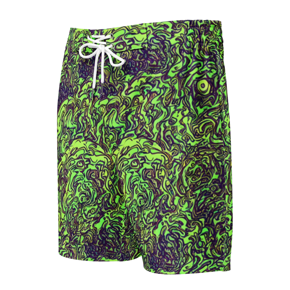 Chaos Garden on Men's Board Shorts — Front